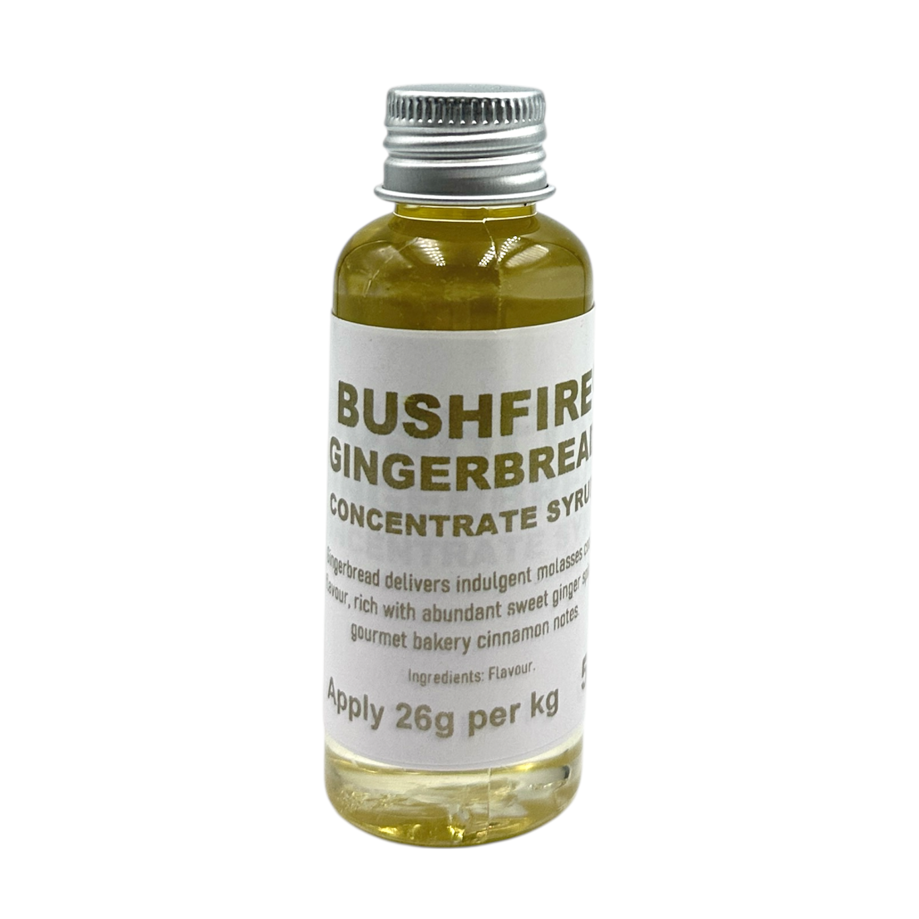 Bushfire® Gingerbread Flavour Concentrate - Sample Bottle